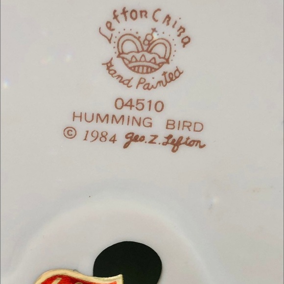 Vintage hummingbird figurine by Lefton - Picture 4 of 13